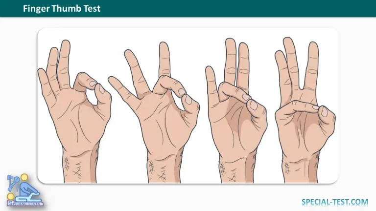 Finger Thumb Test