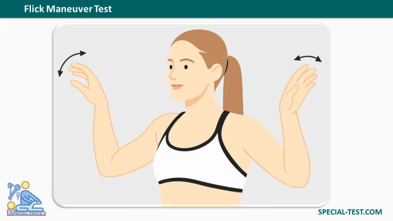 Flick Maneuver Test