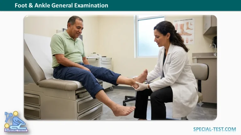 Foot Ankle General Examination