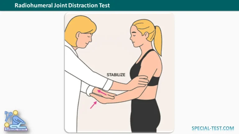 Radiohumeral Joint Distraction Test elbow joint